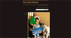 Desktop Screenshot of dailybaxter.com