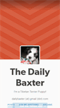 Mobile Screenshot of dailybaxter.com